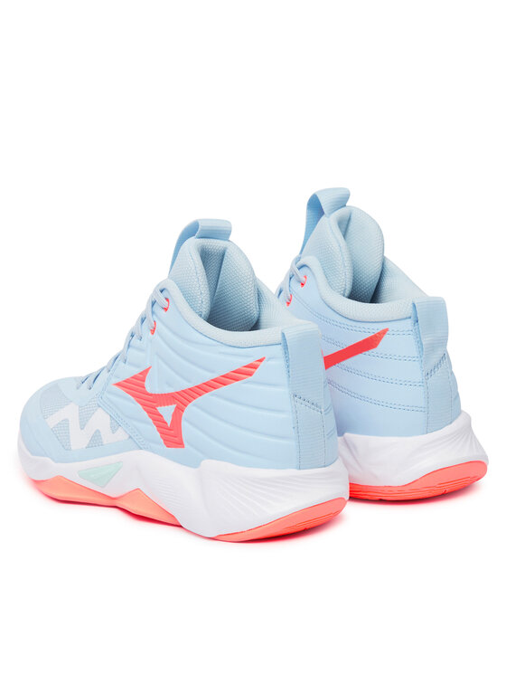 Mizuno Παπούτσια Σάλας Mizuno Wave Momentum Pro Mid V1GC2545 Ανοιχτό μπλε