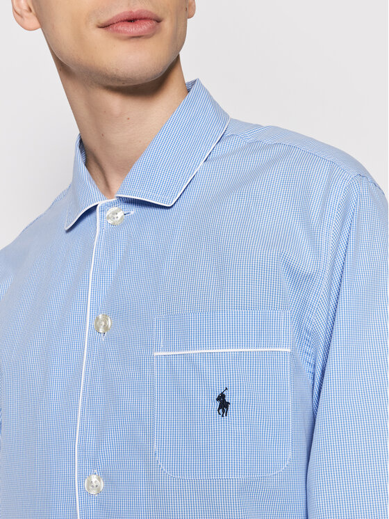 Polo Ralph Lauren Polo Ralph Lauren Піжама 714514095001 Блакитний Regular Fit