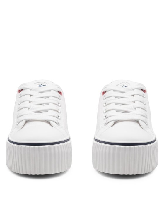 Beverly Hills Polo Club Plátenky Beverly Hills Polo Club BHPC027M Biela