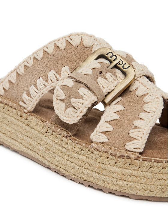 Mou Еспадрильї Mou Jute sandal MU.SW641003A Рожевий