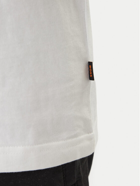 BOSS BOSS Camiseta Dobermann 50558965 Blanco Regular Fit
