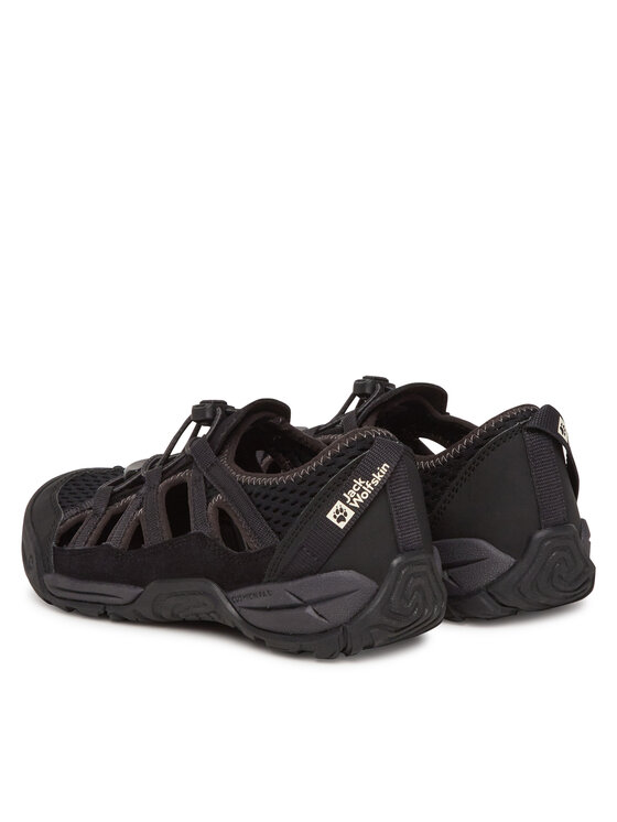 Jack Wolfskin Босоніжки Jack Wolfskin Levente Sandal A64080 S Чорний