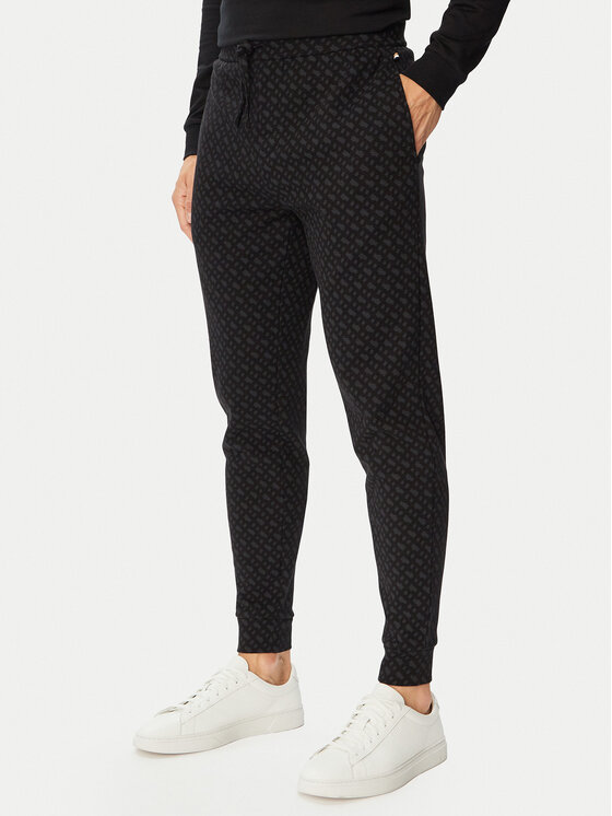 BOSS BOSS Pantalones de pijama 50571385 Negro Regular Fit