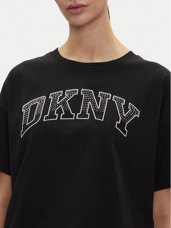 DKNY Sport DKNY Sport Футболка DP5T1223 Чорний Regular Fit