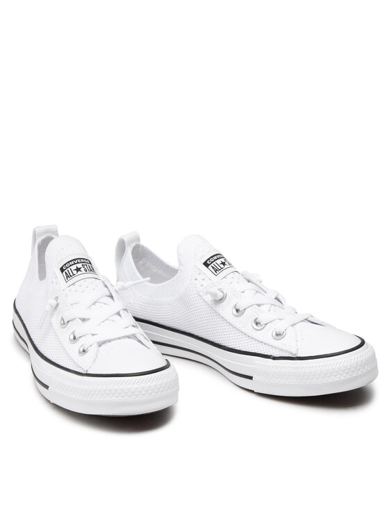 Converse Trampki Converse Ctas Shoreline Knit Slip 565490C Biały