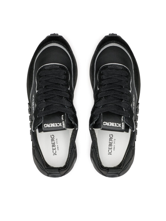 Iceberg Sneakersy Iceberg ID18650F Čierna
