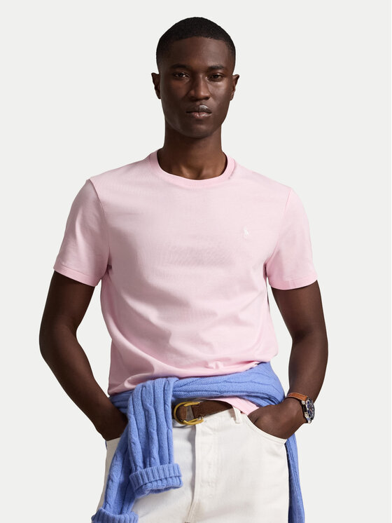 Polo Ralph Lauren Polo Ralph Lauren Camiseta 710671438530 Rosa claro Regular Fit