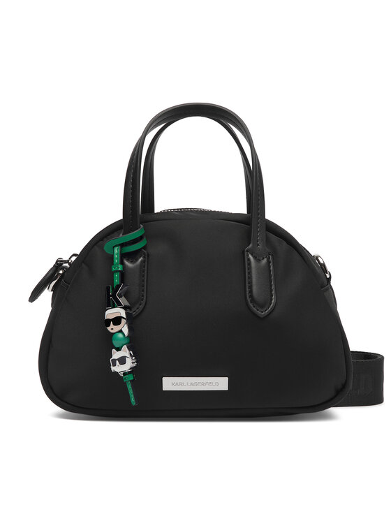 KARL LAGERFELD Ročna torba KARL LAGERFELD B1W30016 Črna