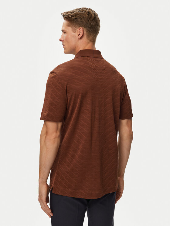 BOSS BOSS Polo C-Prout 180_AM 50565174 Marrón Regular Fit