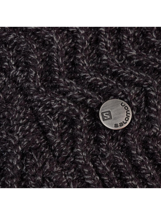 Salomon Czapka Salomon Kuba Beanie L40353600 Czarny