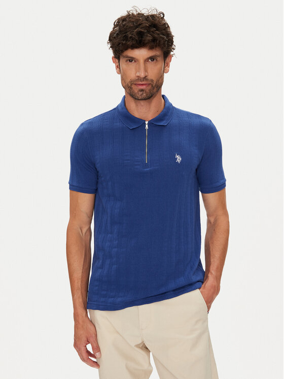 U.S. Polo Assn. U.S. Polo Assn. Поло MUP3992 Cиній Regular Fit