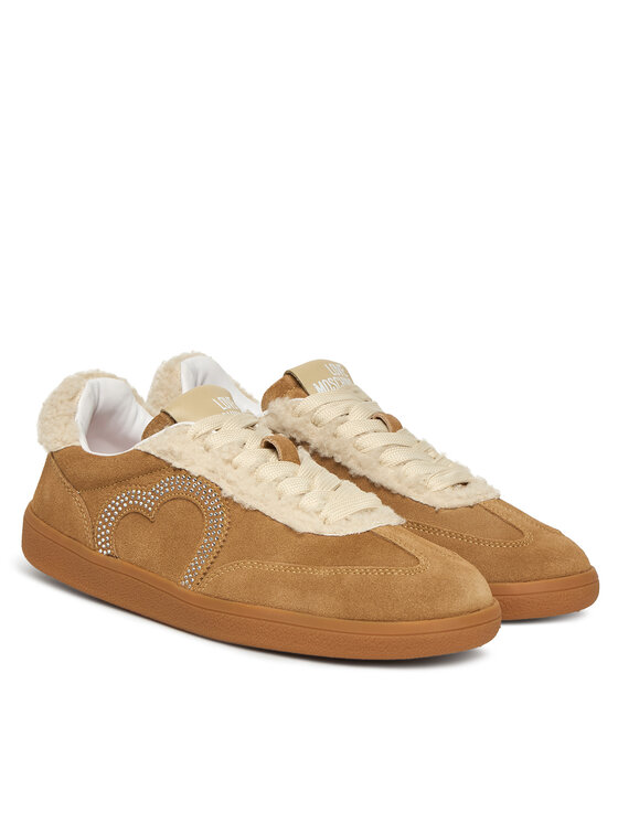LOVE MOSCHINO Снікерcи LOVE MOSCHINO JA15402G0NIGY104 Бежевий