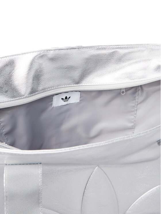 adidas Сумка adidas Shopper Metallic Pu Bag KR1566 Срібний