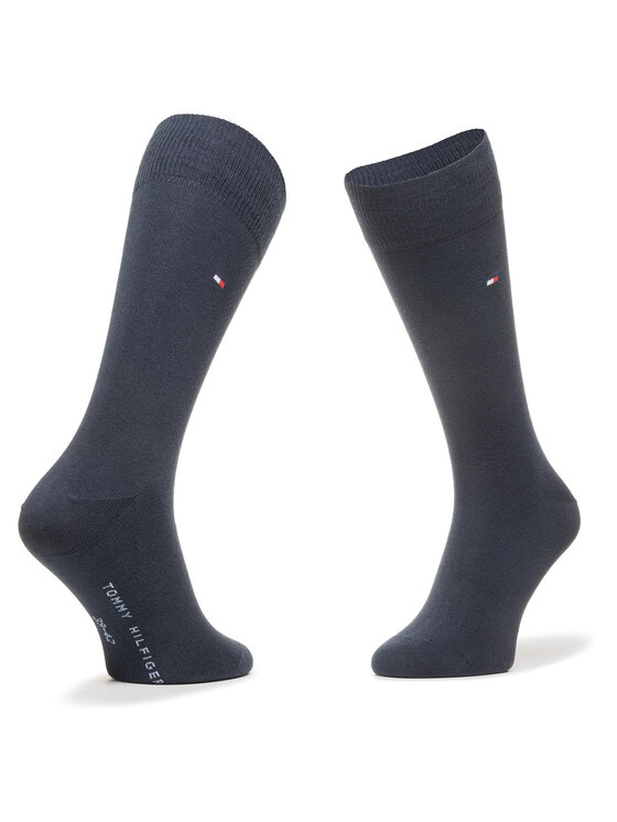 Tommy Hilfiger Hosszú zoknik Tommy Hilfiger 100001495 Sötétkék