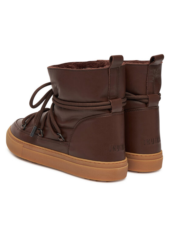 Inuikii Stivali da neve Inuikii Full Leather 2001.003.0032 Marrone