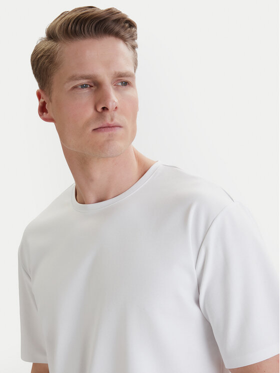 Nautica Nautica Camiseta W126-NAMTS-1010-01X Blanco Regular Fit