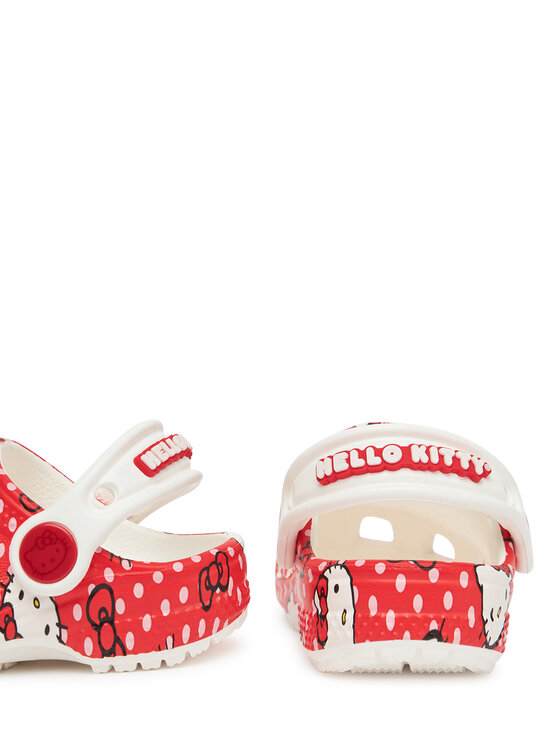 Crocs Natikače Crocs Hello Kitty Red Classic Clog T 210577 Šarena