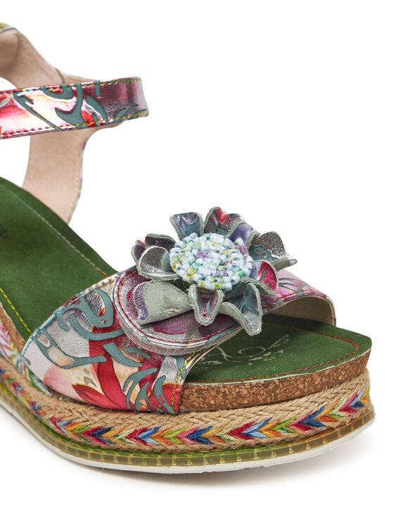 Laura Vita Espadrilky Laura Vita Hacdeo 09 Stříbrná