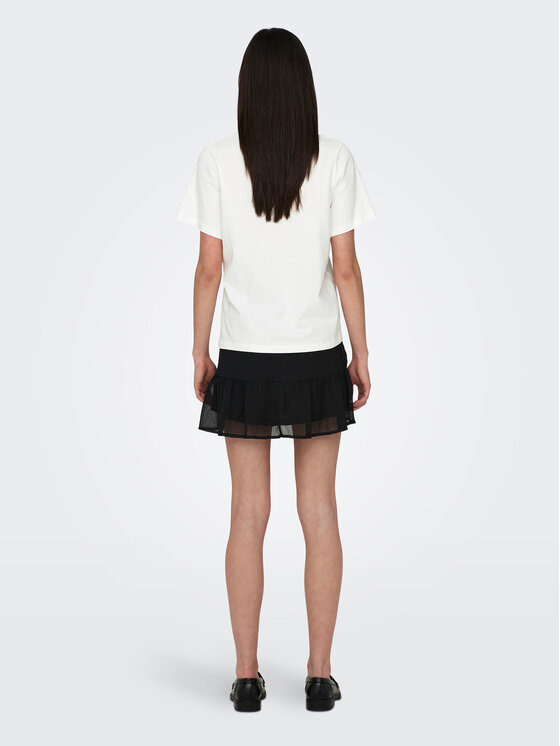 JDY JDY Marškinėliai Pisa 15292431 Balta Regular Fit