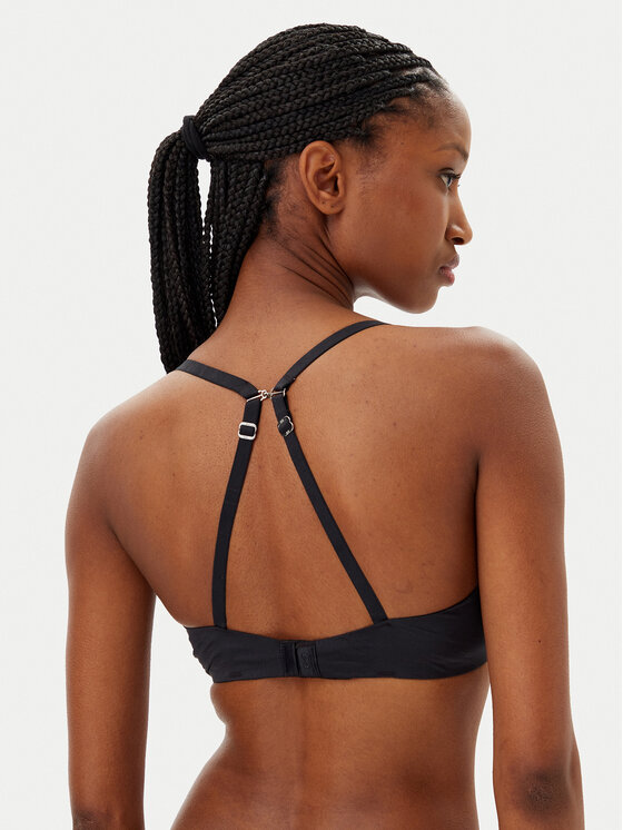 Hunkemöller Hunkemöller Melltartó alsó huzallal Smooth 206736 Fekete