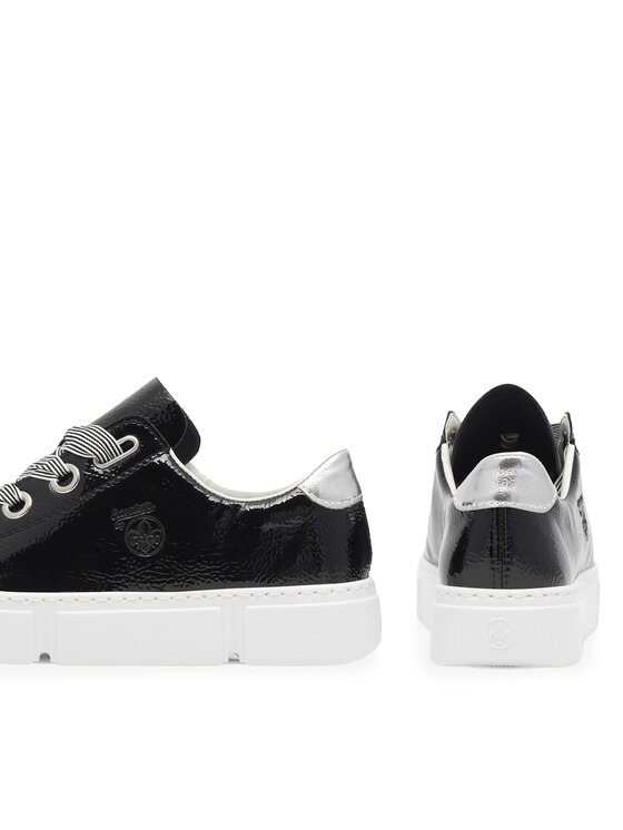 Rieker Sneakersy Rieker N59A2-00 Czarny