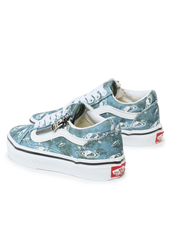 Vans Tenisówki Vans Old Skool Zip VN0A2XSM4481 Niebieski jasny