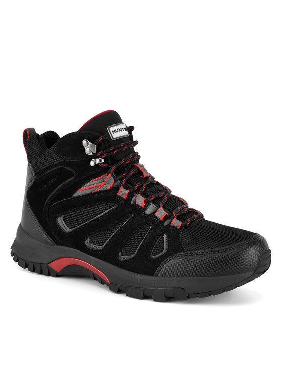 Hunter Трекінгові черевики Hunter MASON MID HIKER WP Чорний