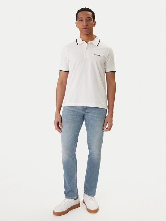 Guess Jeans Guess Jeans Polo M6RP24 KCJV1 Blanco Regular Fit