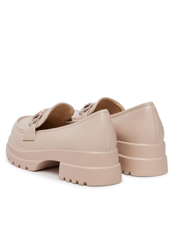 DeeZee Chunky loafers DeeZee DFY-18 Beige
