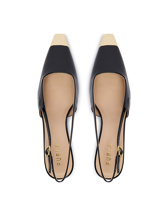 Furla Туфлі Furla Metal Slingback YM29FML X70000 CN O6000 Чорний