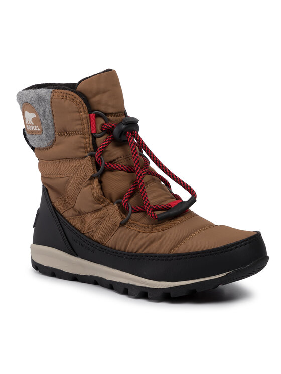 Sorel Stivali da neve Sorel Youth Whitney Short Lace NY3493 Marrone
