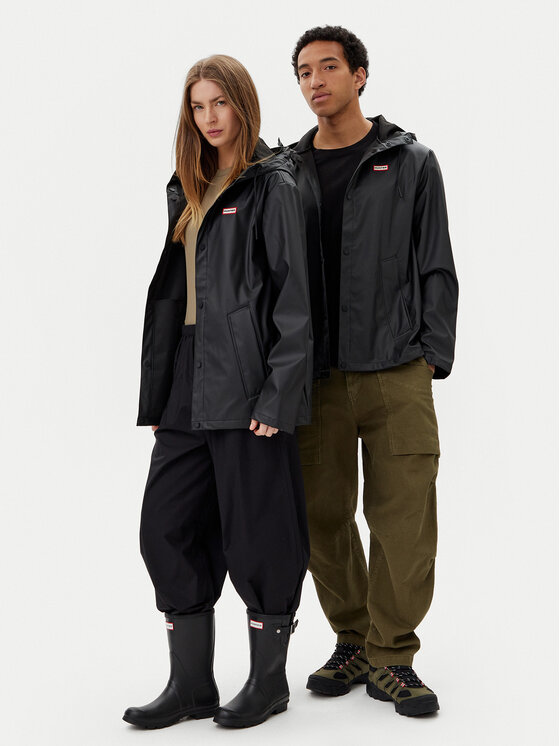 Hunter Hunter Esőkabát Izzy Unisex HARU0012251 Fekete Regular Fit
