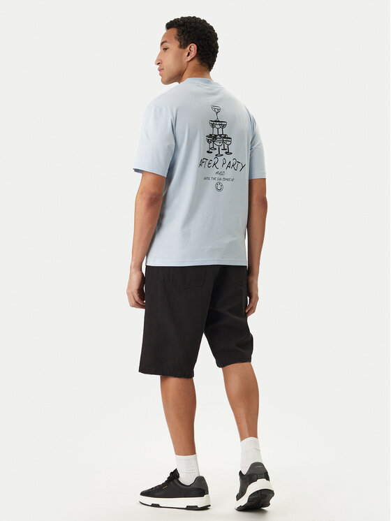 HUGO HUGO Camiseta Nucavo 50560040 Celeste Regular Fit