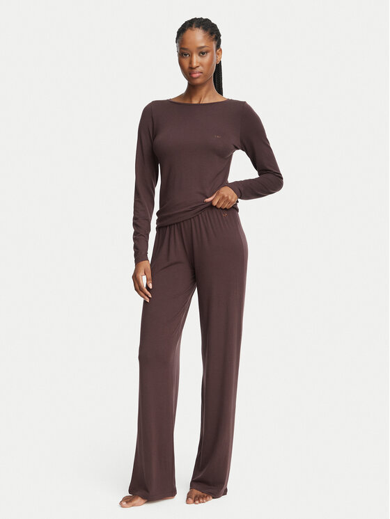Emporio Armani Underwear Emporio Armani Underwear Pijama EW002493 AF25579 U6279 Marrón oscuro Regular Fit