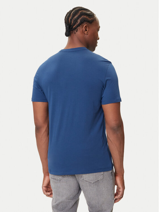 Calvin Klein Jeans Calvin Klein Jeans Majica Gradient Monogram LV04RC859G Modra Regular Fit