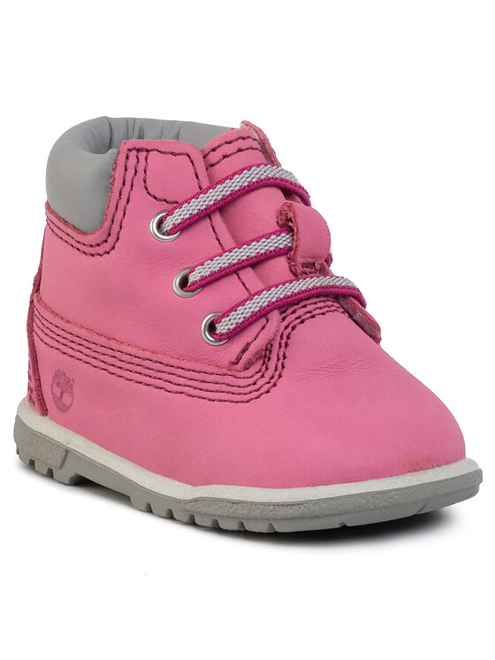 Timberland Puszābaki Timberland Crib Bootie TB06684R6611 Rozā