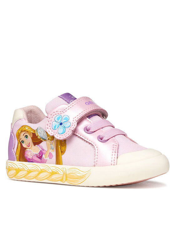 Geox Trampki Geox B Gisli Girl B651MA 011AJ C8058 S Różowy