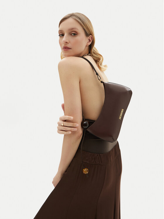 JACQUEMUS Táska JACQUEMUS Le Bisou Perle 23E231BA057-3000 Barna