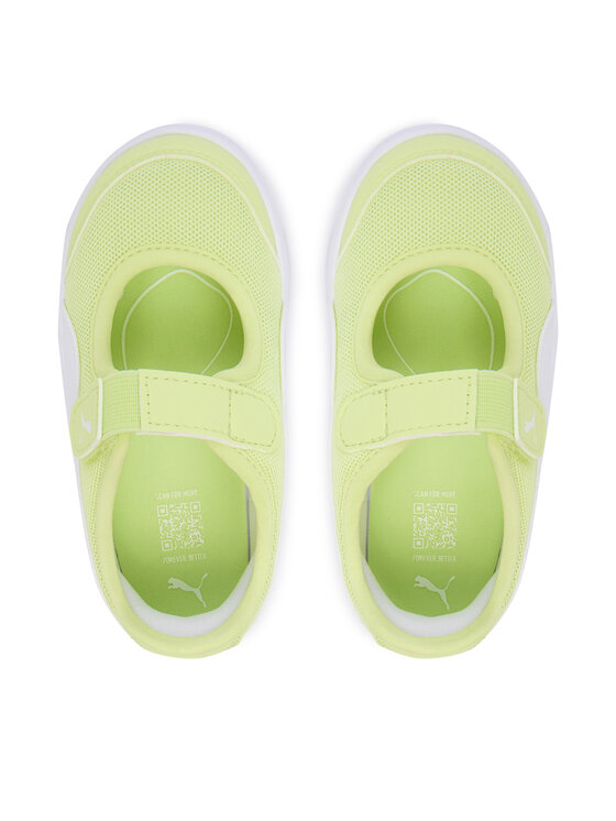 Puma Снікерcи Puma Courtflex v3 Lina V Inf 400579 Зелений