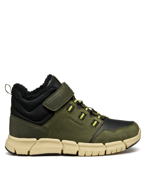 Geox Kotníková obuv Geox J Flexyper B Abx J949XA 032ME C0498 S Khaki
