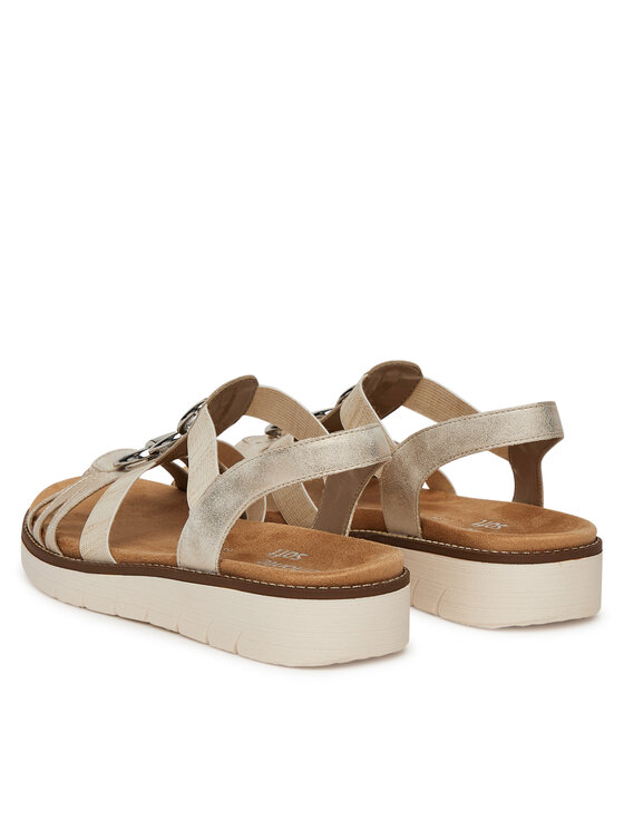 Remonte Sandále Remonte D2073-60 Zlatá