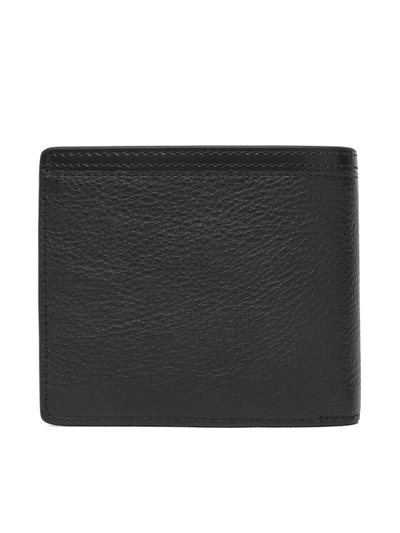 Tommy Hilfiger Peňaženka Tommy Hilfiger Th Corp Cc Flap And Coin AM0AM13969 Čierna