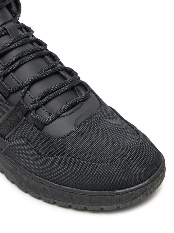 Lacoste Snīkeri Lacoste T-Clip Mid Trainers 7-48SMA0040 Melns