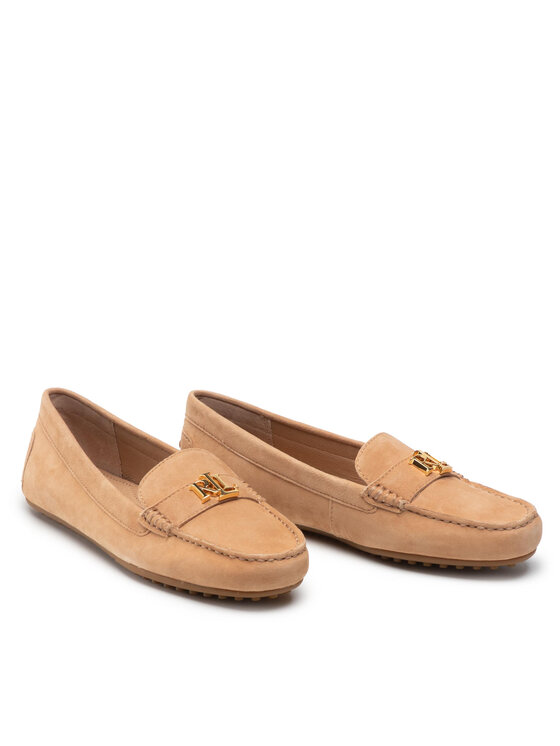 LAUREN RALPH LAUREN Mokasíny Lauren Ralph Lauren Barnsbury 802774705009 Hnědá