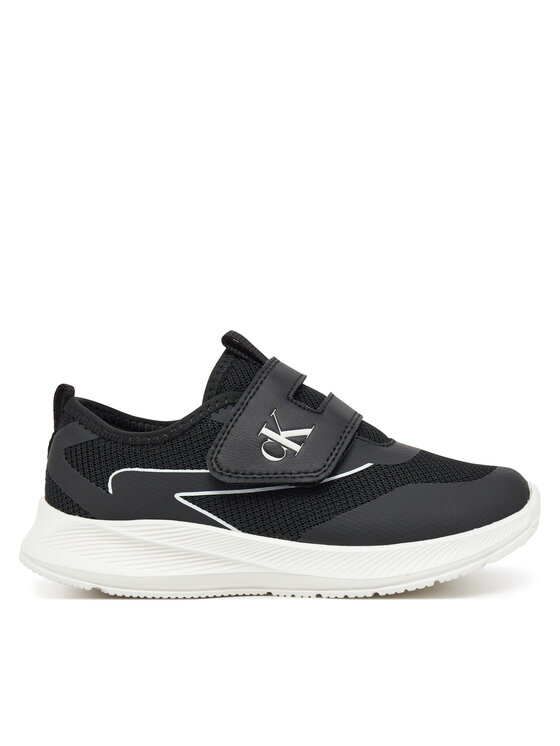 Calvin Klein Jeans Sneakersy Calvin Klein Jeans Low Cut Velcro Sneaker V1X9-83001-1697 S Černá