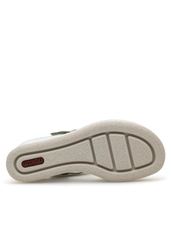 Rieker Sandali Rieker 67700-80 Bela