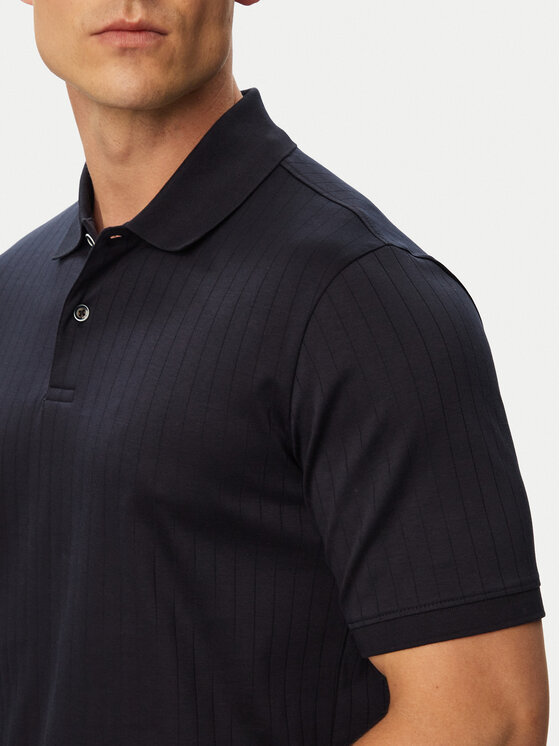 Bugatti Bugatti Polo 8150-15105E Azul marino Regular Fit