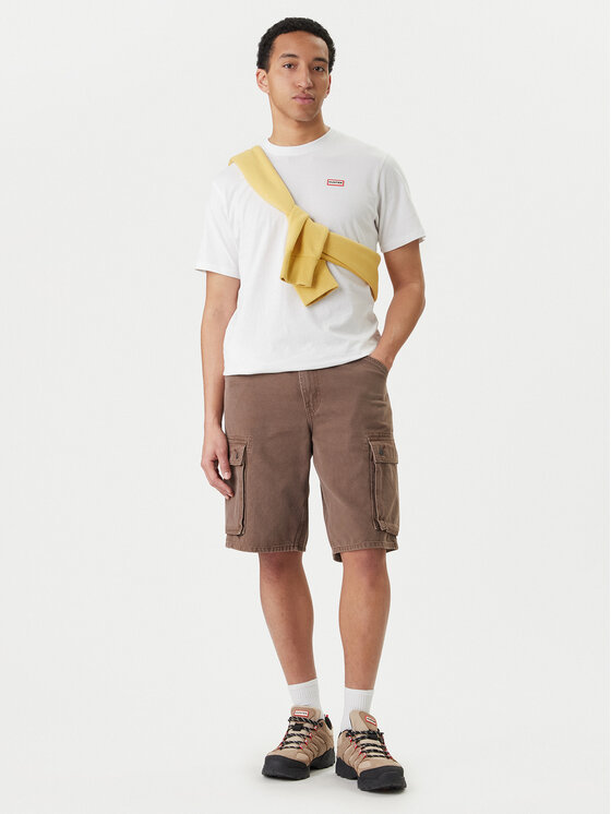 Hunter Hunter Póló Essentials HARM0085252 Fehér Regular Fit