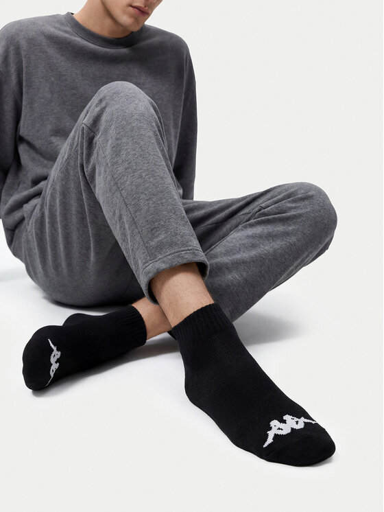Kappa Довгі шкарпетки Kappa CEO_KR_GOAL_SS26 (3-PACK) Чорний