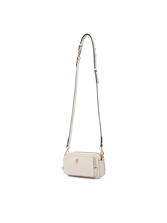 Tommy Hilfiger Rankinė Tommy Hilfiger Th Daily Camera Bag Mono AW0AW18414 Balta